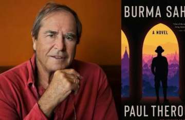 Author Paul Theroux; Cover of Burma Sahib