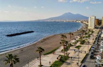 Lungomare di Castellammare di Stabia, Italy