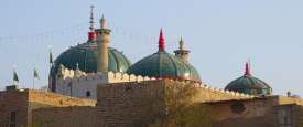 The shrine of Bodlo Bahar in Sehwan Sharif