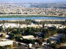 The Tigris River and City of Baghdad - Wikipedia