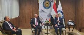 لقاء الوزير المهندس كريم بدوى ونظيره الاردنى الدكتور صالح الخرابشة