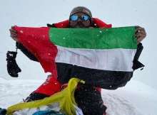 المغامر الإماراتي سعيد المعمري